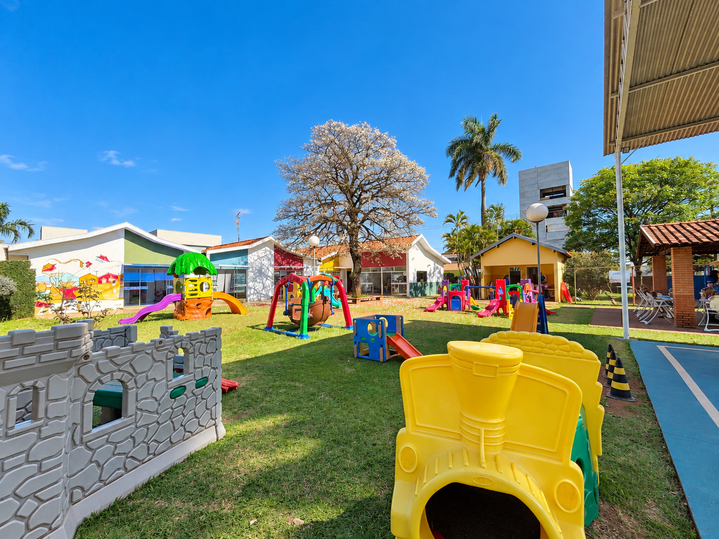 Instalações da Escola Algodão Doce