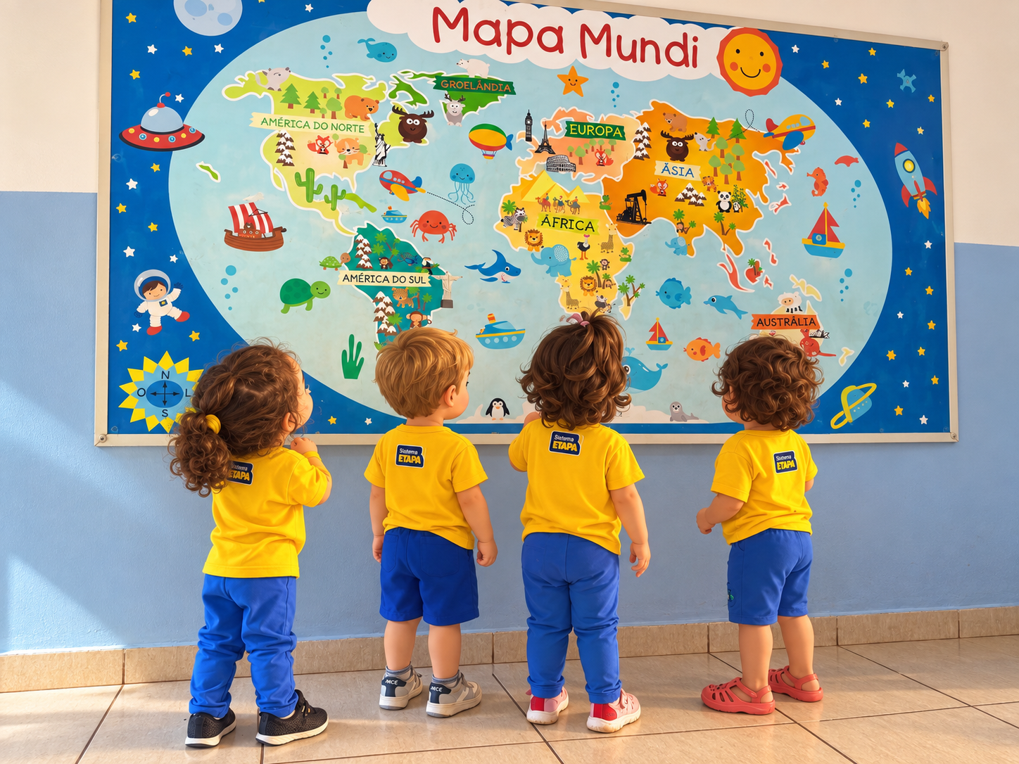 Instalações da Escola Algodão Doce
