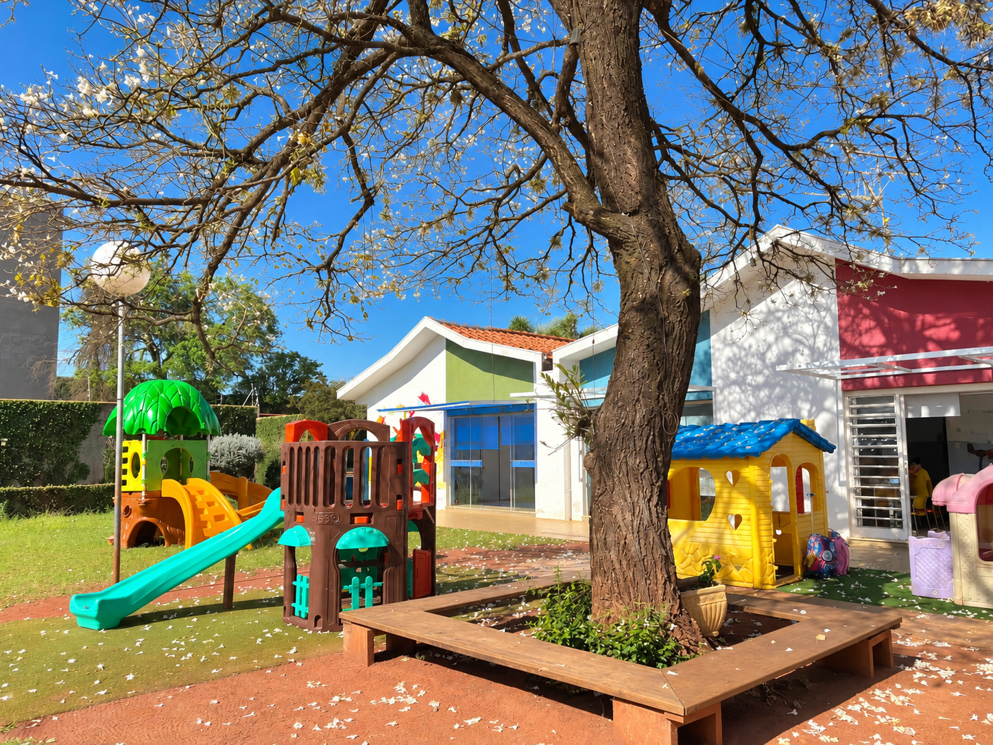 Instalações da Escola Algodão Doce