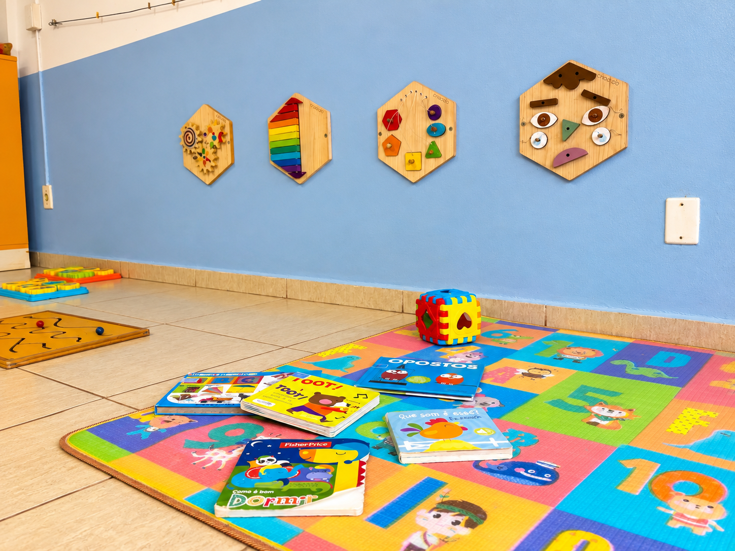 Instalações da Escola Algodão Doce